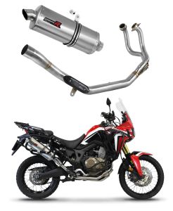 Dominator Uitlaat Honda CRF 1000 L Africa Twin 2015 - 2017 Full System