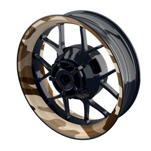 Velglint Stickers Camouflage Rond
