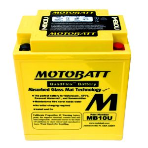 Motobatt Gel Accu MB10Uv, 12N10-3A, 12N10-3A-1, 12N10-3A-2, 12N10-3B, 12N11-3A, 12N11-3A-1, 12N11-3B, YB10A-A2, YB10L-A2, YB10L-B, YB10L-B2