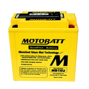 Motobatt Gel Accu MB16U YB16B-A, YB16B-A1, YB16B-A2