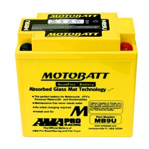 Motobatt Gel Accu MB9U, 2N7-3A , 12N7-3B, 12N7-4A, 12N7-4B, 12N7D-3B , 12N9-3A, 12N9-3A-1, 12N9-3B, 12N9-4B-1 , YB7-A, YB7AA, YB7L-A, YB7L-B, YB7L-B2, YB9-B, YB9A, YB9A-A, YB9A2, YB9B2, YB9L-A2, YB9L-B, YB9L-B2