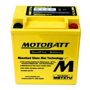 Motobatt Gel Accu MBTX7U, YTX7L-BS
