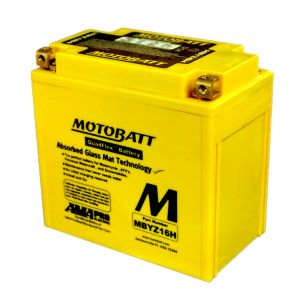 Motobatt Gel Accu MBYZ16H, KMX14-BS, YTX14, YTX14-BS, YTX14H-BS, YTX14AHL-BS, YTX14L-BS,  MBYZ16H,  MBTX12U.
