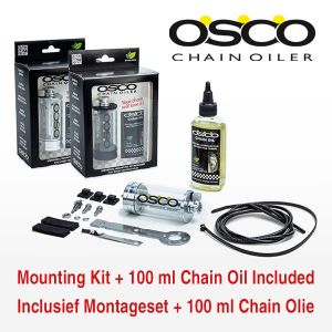 Osco Smeersysteem Zwart Set Incl 100 Ml Olie 