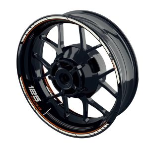 Velglint Stickers KTM 125 RACING Scratch