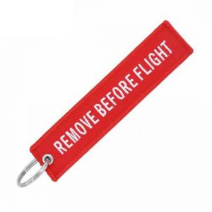 Sleutelhanger Remove Before Flight